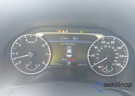 2025 Nissan Altima Sr Fwd z USA, uszkodzony, nr VIN 1N4BL4CV5SN329822